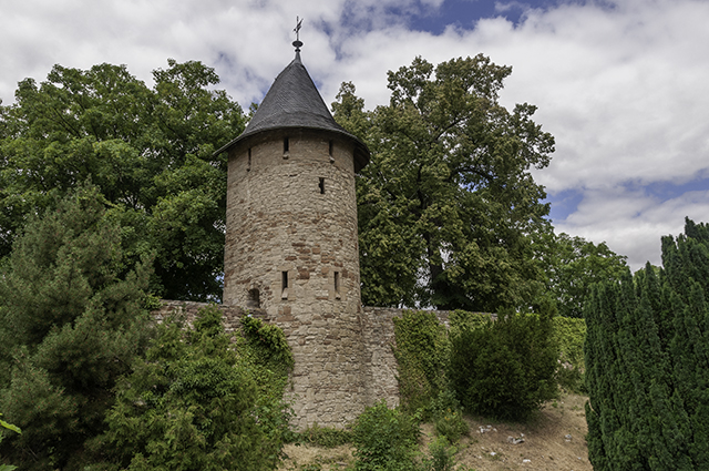 Der Wehrturm am Burgberg in Wernigerode