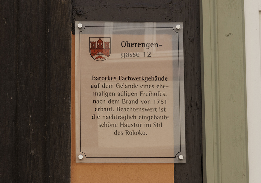 Saxony-Anhalt Historical Building Reference Number: 094 02512